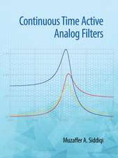 Continuous Time Active Analog Filters