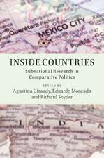 Inside Countries: Subnational Research in Comparative Politics