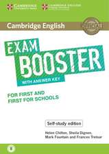 Cambridge English Booster with Answer Key for First and First for Schools - Self-study Edition: Photocopiable Exam Resources for Teachers