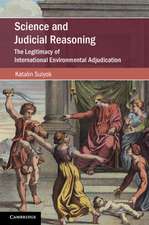 Science and Judicial Reasoning