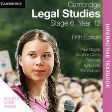 Cambridge Legal Studies Stage 6 Year 12 Digital Card