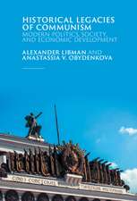 Historical Legacies of Communism: Modern Politics, Society, and Economic Development