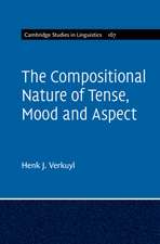 The Compositional Nature of Tense, Mood and Aspect: Volume 167