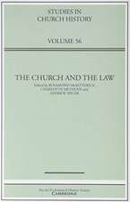 The Church and the Law: Volume 56