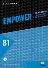 Empower Pre-intermediate/B1 Student's Book with Digital Pack, Academic Skills and Reading Plus