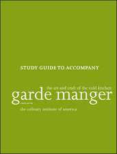 Garde Manger, Study Guide
