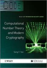 Computational Number Theory and Modern Cryptograph y