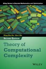 Theory of Computational Complexity 2e