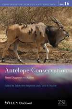 Antelope Conservation – From Diagnosis to Action