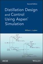 Distillation Design and Control Using Aspen Simulation, Second Edition