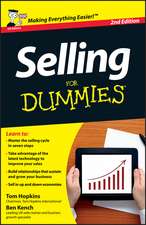 Selling For Dummies, 2e