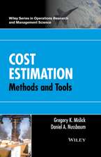 Mislick, G: Cost Estimation
