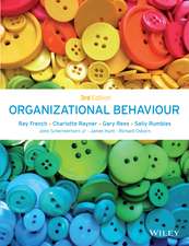 Rayner, C: Organizational Behaviour