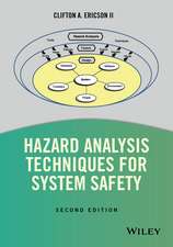 Hazard Analysis Techniques for System Safety 2e