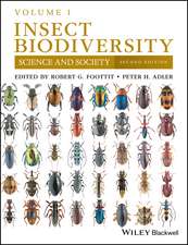 Insect Biodiversity Science and Society, Volume 1