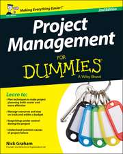 Project Management for Dummies 2e UK