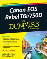 Canon EOS Rebel T6i/750D For Dummies