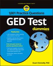 GED: 1,001 Practice Questions For Dummies