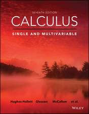 Calculus: Single and Multivariable