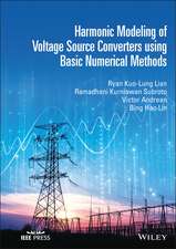 Harmonic Modeling of Voltage Source Converters Using Basic Numerical Methods