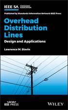 Overhead Distribution Lines – Design and Applications