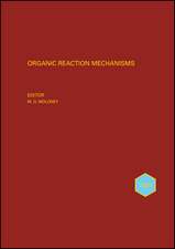 Organic Reaction Mechanisms 2020