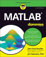 MATLAB For Dummies, 2nd Edition