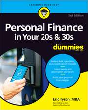 Personal Finance in Your 20s & 30s For Dummies 3e