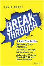 Breakthrough: A Sure–Fire Guide to Realizing Your Potential, Pushing Through Limitations, and Achieving Things You Didn′t Know Were Possible