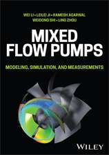 Mixed–flow Pumps: Modelling, Simulation, and Measurements