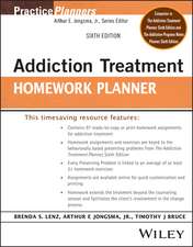 Addiction Treatment Homework Planner, Sixth Edition