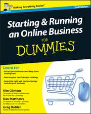 Starting and Running an Online Business For Dummies 2e