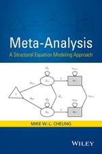 Meta–Analysis – A Structural Equation Modeling Approach