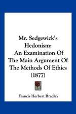 Mr. Sedgewick's Hedonism