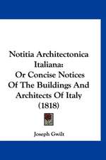 Notitia Architectonica Italiana