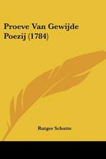 Proeve Van Gewijde Poezij (1784)