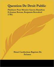 Question De Droit Public