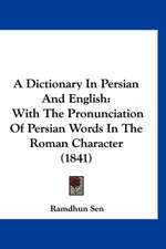 A Dictionary In Persian And English