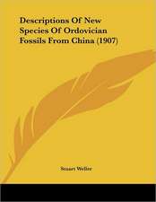 Descriptions Of New Species Of Ordovician Fossils From China (1907)