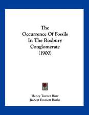 The Occurrence Of Fossils In The Roxbury Conglomerate (1900)