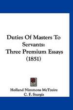 Duties Of Masters To Servants