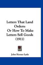 Letters That Land Orders