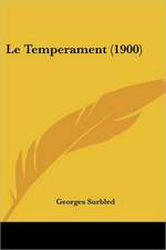 Le Temperament (1900)