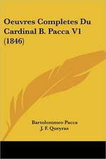 Oeuvres Completes Du Cardinal B. Pacca V1 (1846)