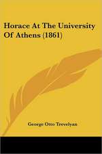 Horace At The University Of Athens (1861)