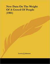 New Data On The Weight Of A Crowd Of People (1905)