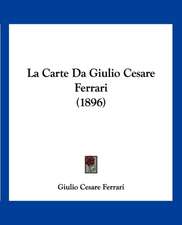 La Carte Da Giulio Cesare Ferrari (1896)