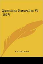 Questions Naturelles V1 (1867)