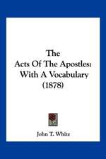 The Acts Of The Apostles