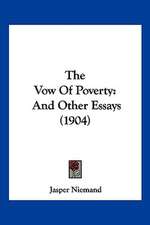 The Vow Of Poverty